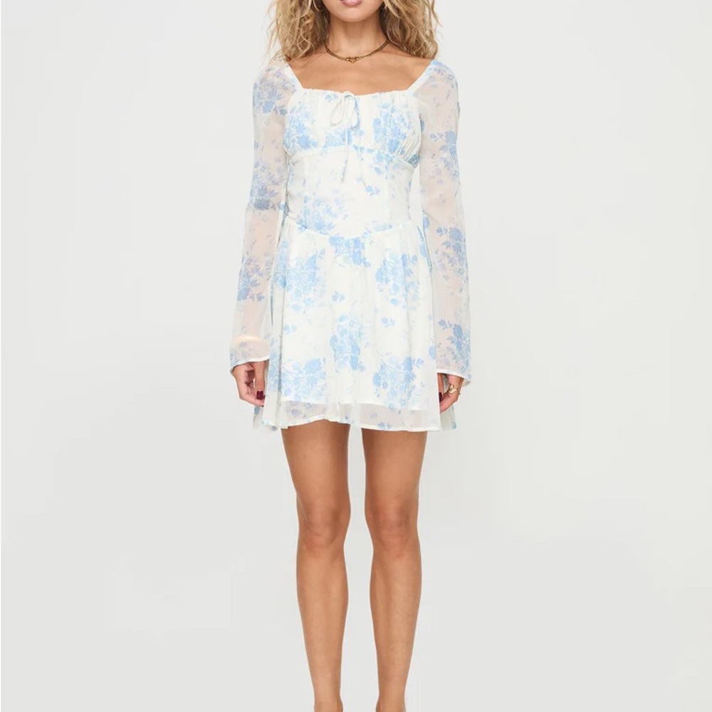 NWT Blue and White Princess Polly Dress